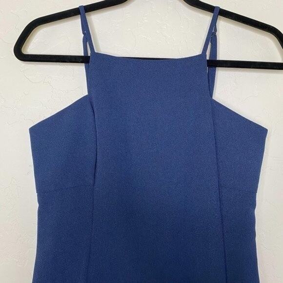 BCBGeneration NWT Dark Navy Square Neck Dress 4 - Picture 2 of 10